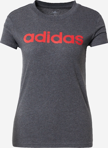 ADIDAS Shirt in Grijs: voorkant