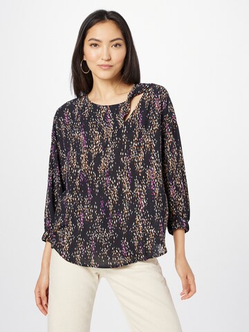 ESPRIT - Blusa en negro: frente