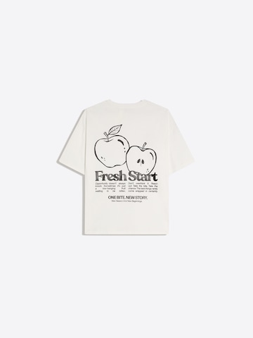 Maglietta di Bershka in bianco
