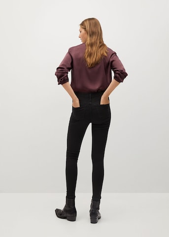 MANGO Skinny Jeggings in Schwarz