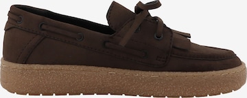 TOM TAILOR - Mocasines en marrón: frente