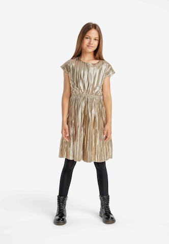 MINOTI Dress in Gold: front