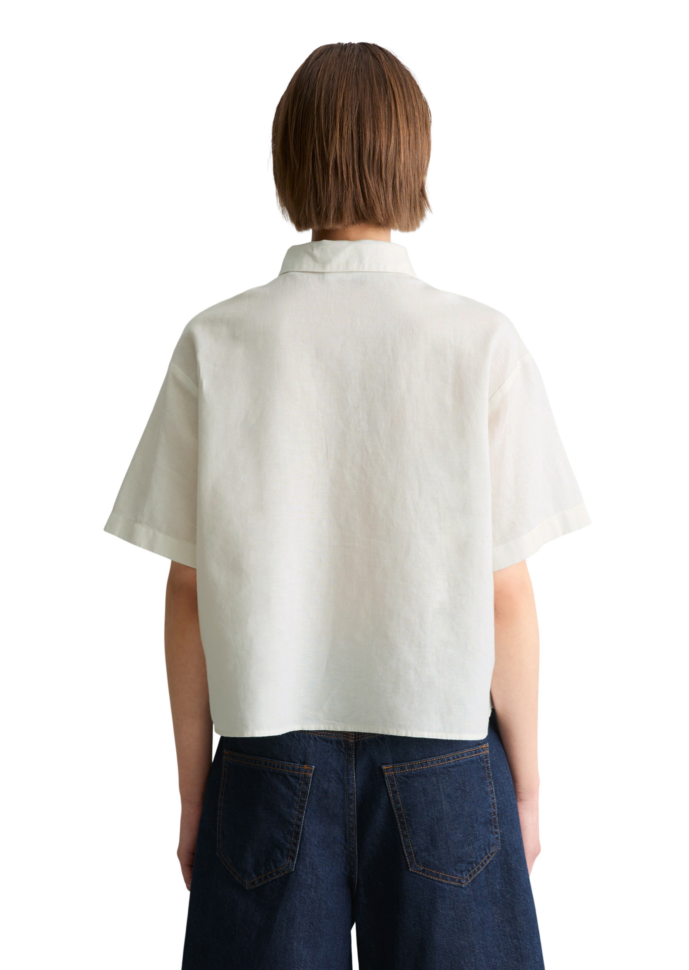 Marc O'Polo DENIM Blouse in Wit