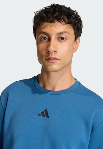 ADIDAS PERFORMANCE Sports sweatshirt in Blue