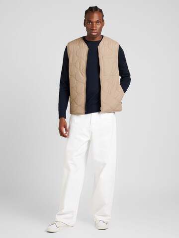 Gilet 'ONSART' Only & Sons en beige