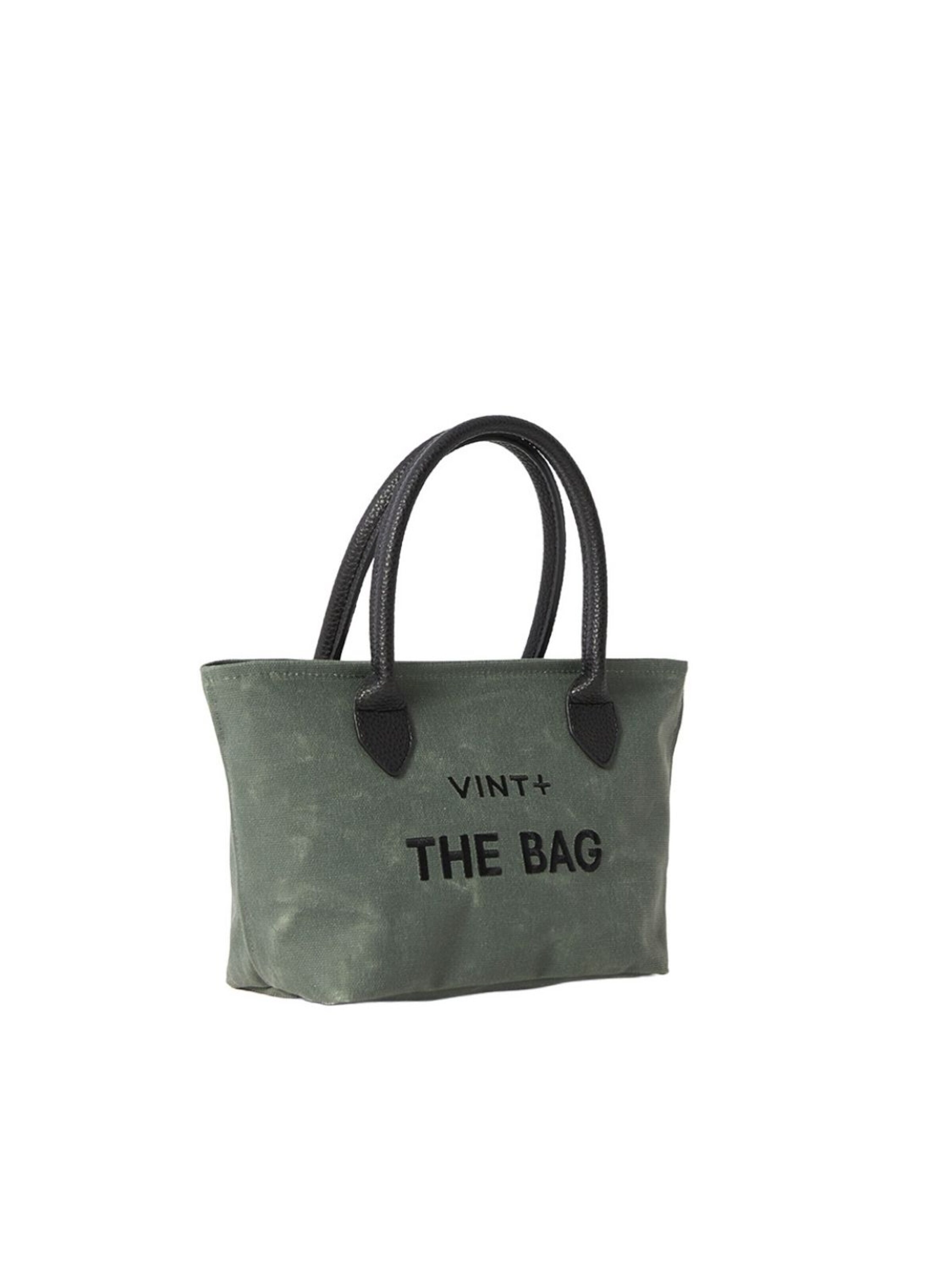 VINT+ Handbag 'Fine Bag Small' in Green