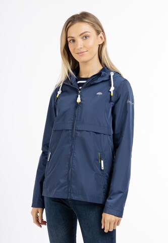 Schmuddelwedda Between-Season Jacket in Blue: front