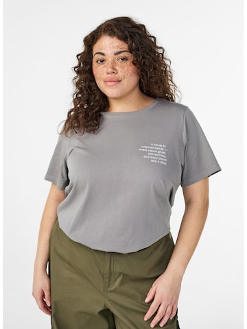 Zizzi Футболка 'Mave' в Серый