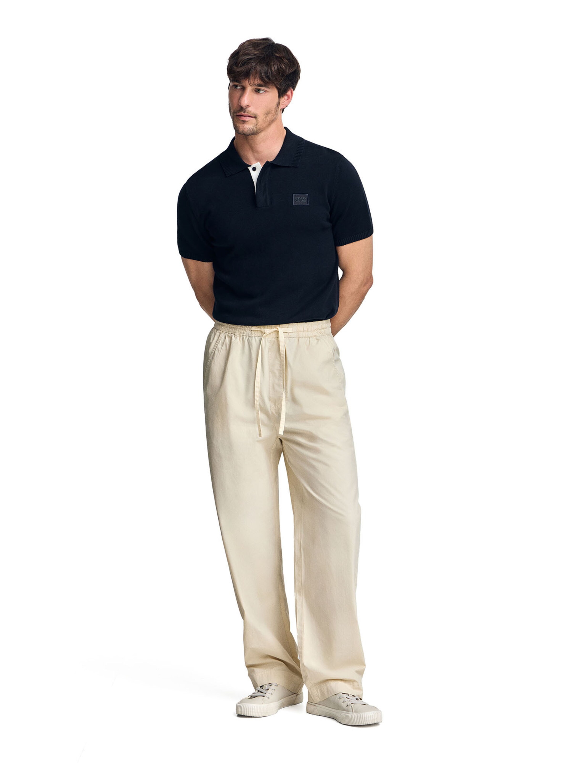 Polo Club Regular Pants 'Sunset' in Beige