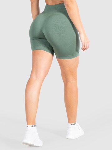 Skinny Pantalon de sport Smilodox en vert