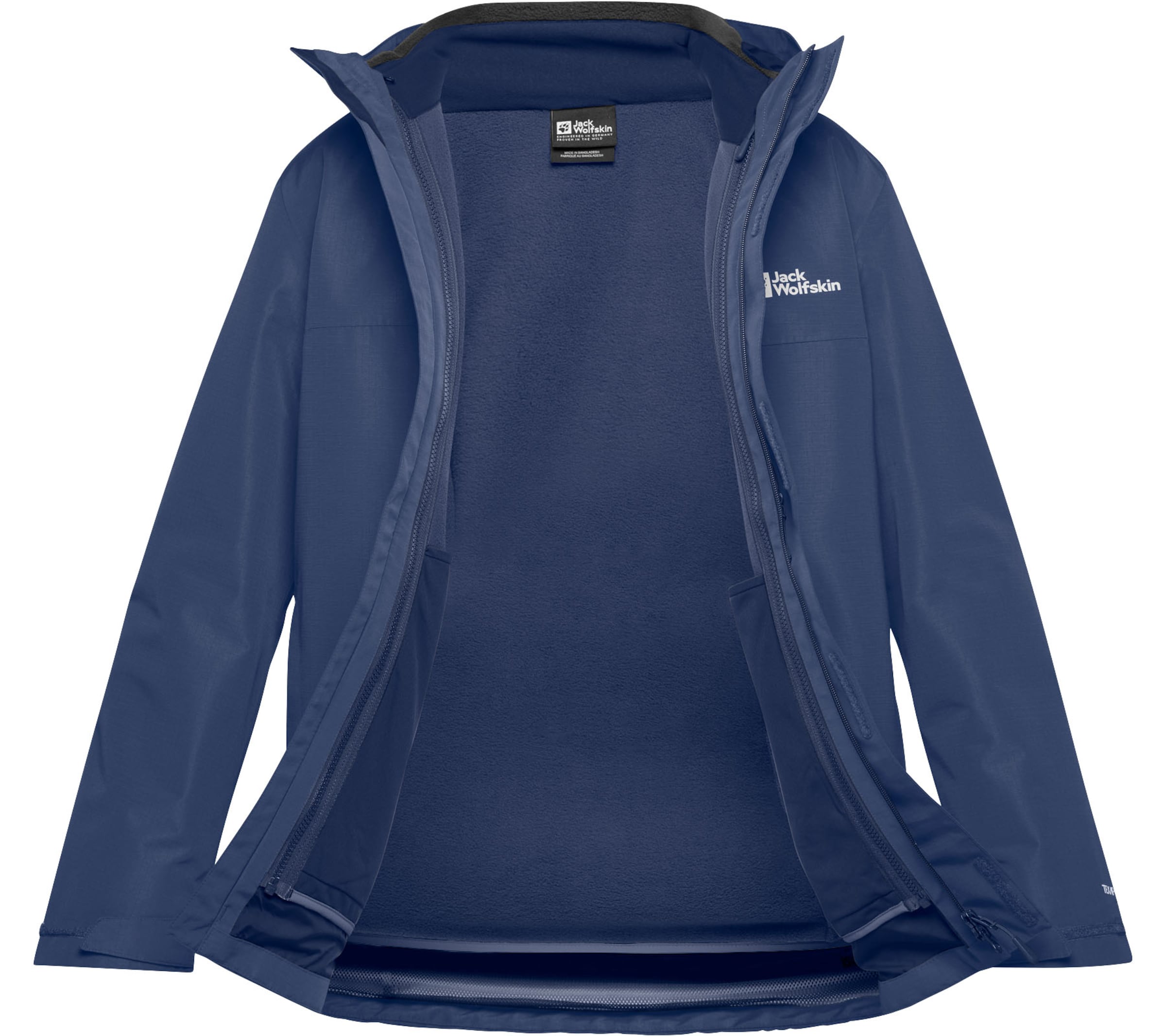 JACK WOLFSKIN Куртка в спортивном стиле 'Altenberg' в Синий