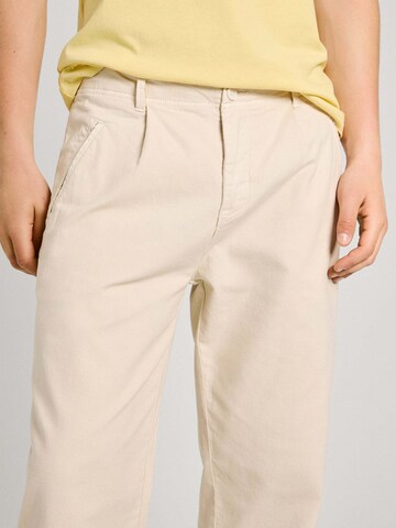 Pepe Jeans Loose fit Trousers in Beige