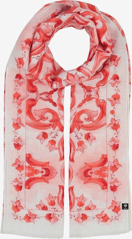 FRAAS Scarf in Red: front