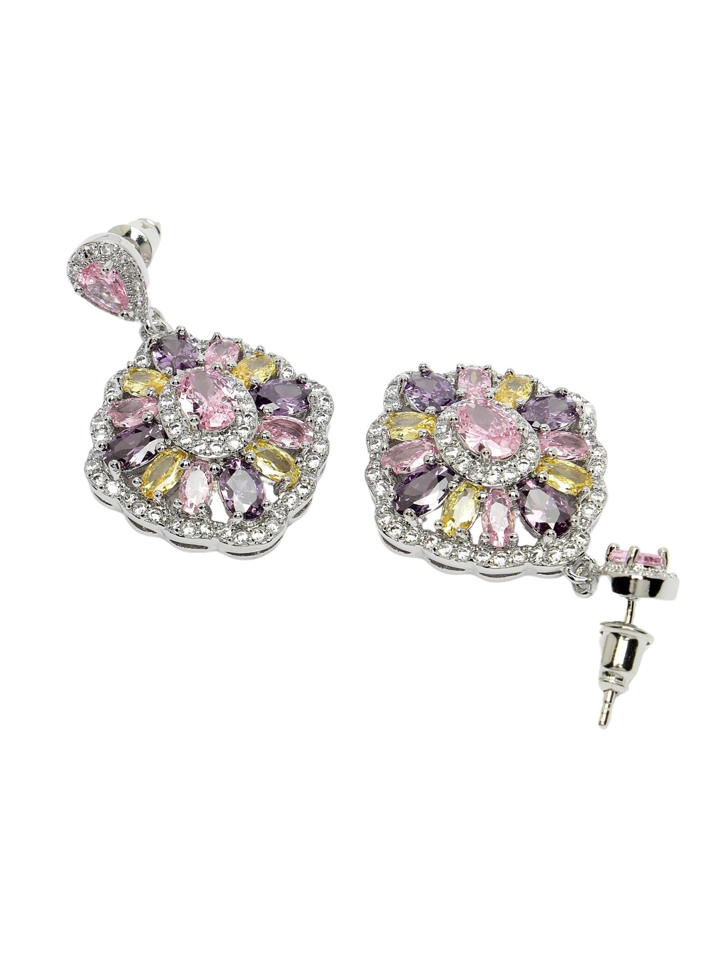 AVANT-GARDE PARIS Oorbellen 'Helenaette' in Roze