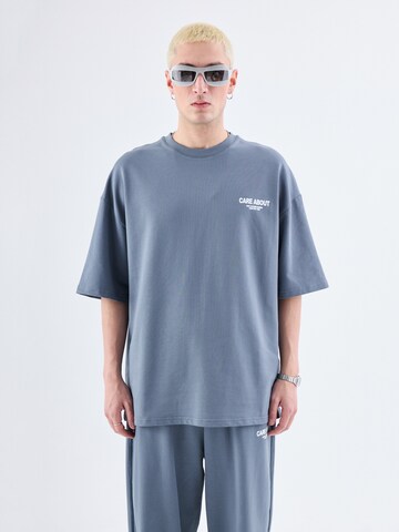 T-Shirt 'Honeysuckle' VAMOS CLO en bleu : devant