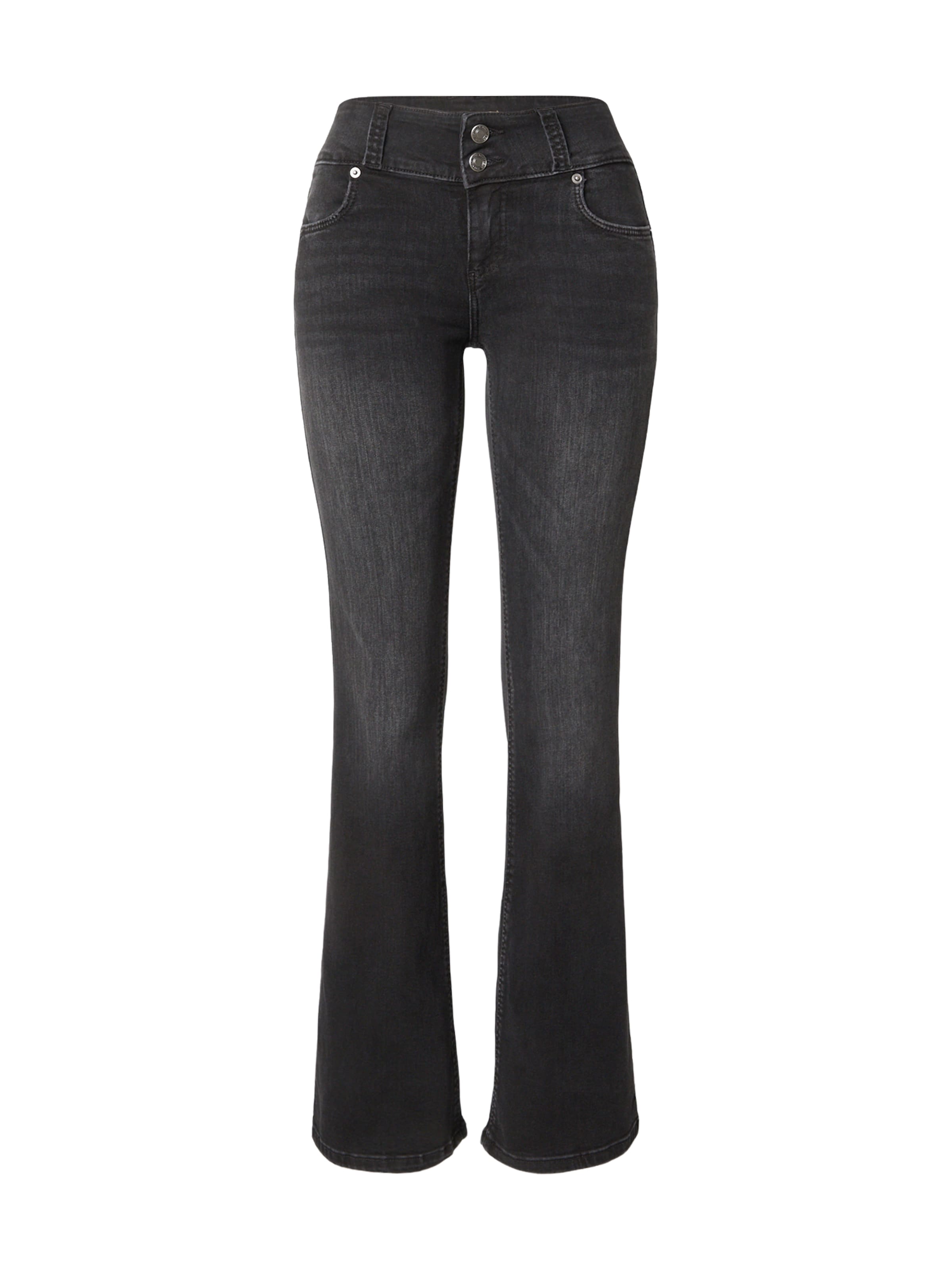Bootcut Jean Tally Weijl en noir : devant