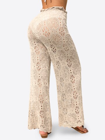 Imily Bela Wide leg Trousers in Beige