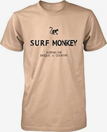 Surf Monkey - Camisa em bege: frente
