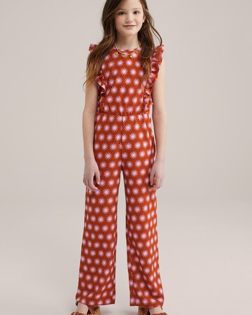 Ensemble WE Fashion en orange : devant