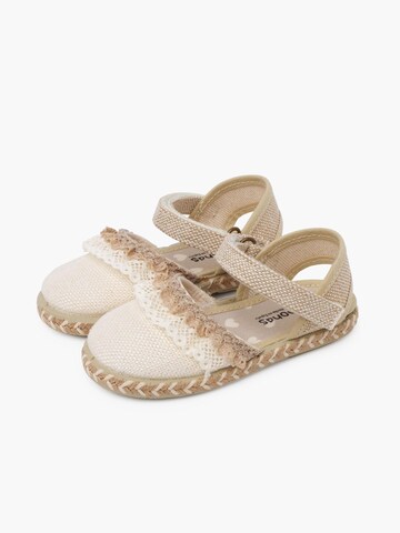 Pisamonas - Sandalias en beige