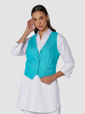 MADELEINE Bodywarmer in Blauw: voorkant