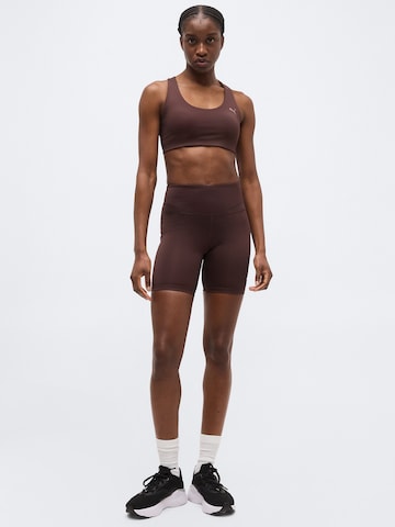 PUMA Bustier Biustonosz sportowy 'SUNDAY BLISS' w kolorze brązowy