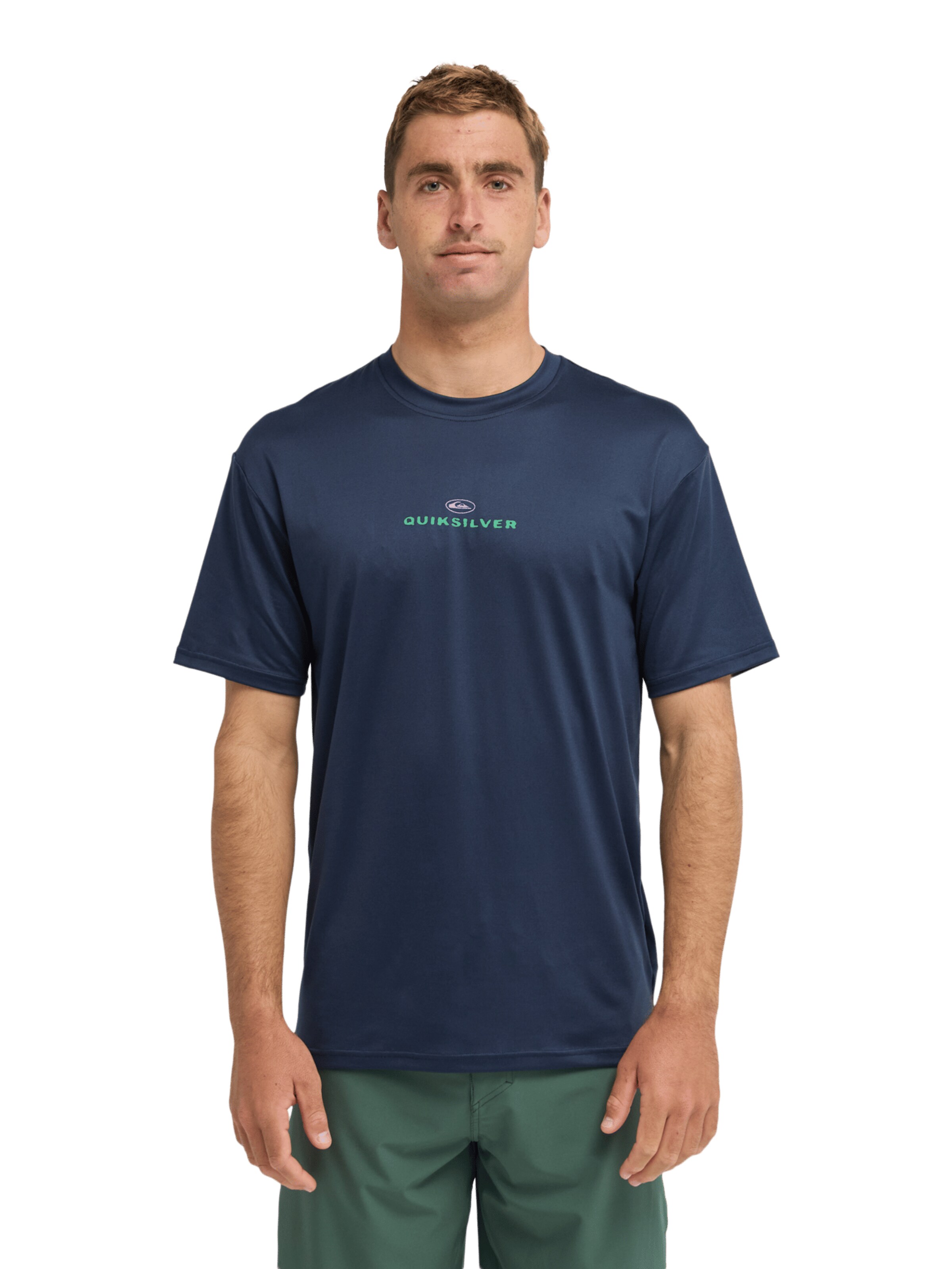 QUIKSILVER T-Shirt in Blau: Vorderseite