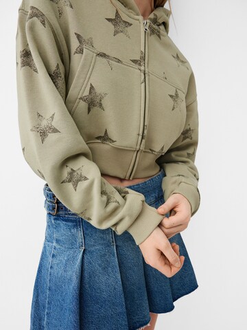 Veste de survêtement Bershka en beige