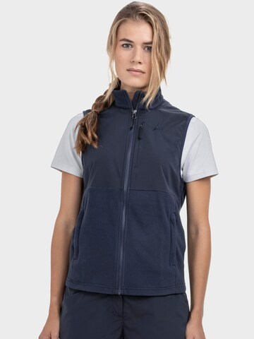 Gilet Schöffel en bleu : devant