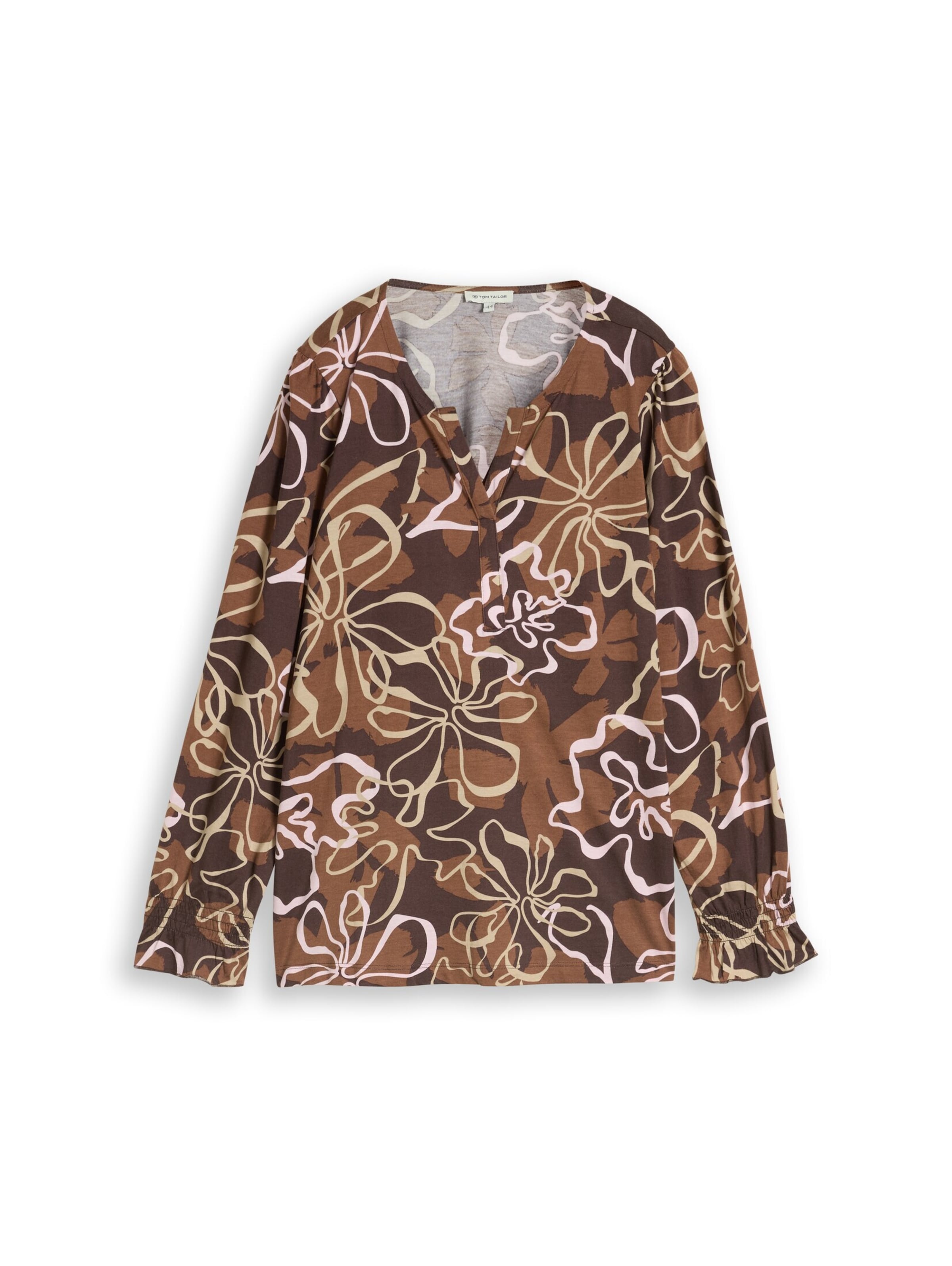 Tom Tailor Women + - Camisa em castanho: frente