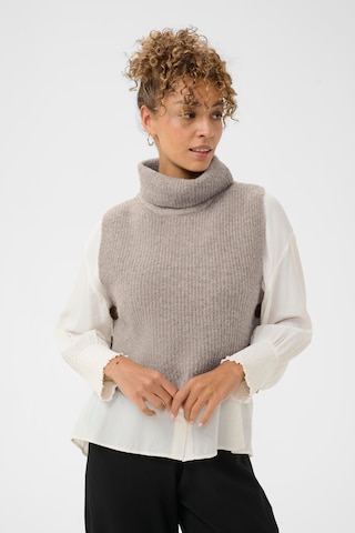 Cream Sweater 'CRStarfi' in Brown: front