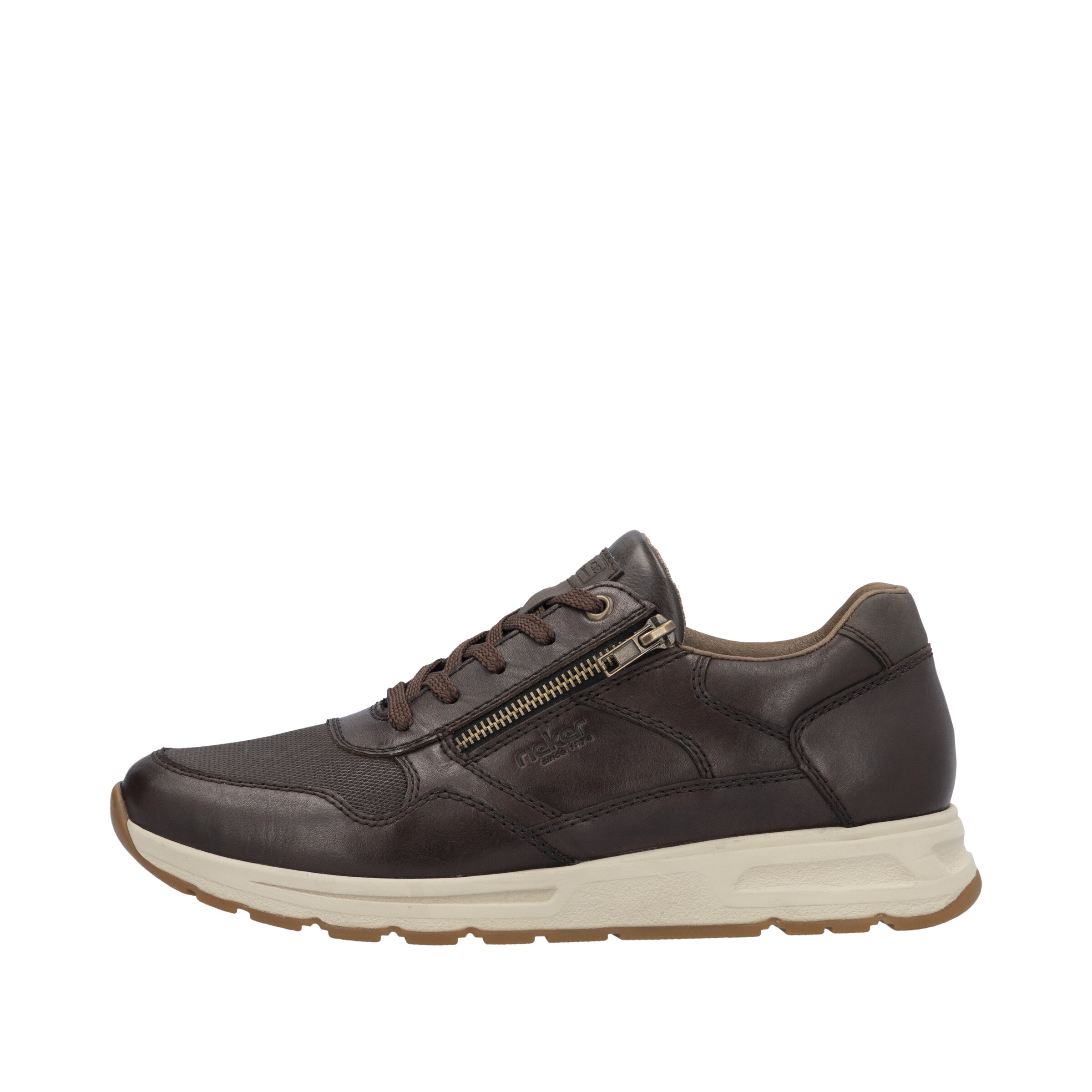 Sneaker bassa 'B0701' di Rieker in marrone: frontale