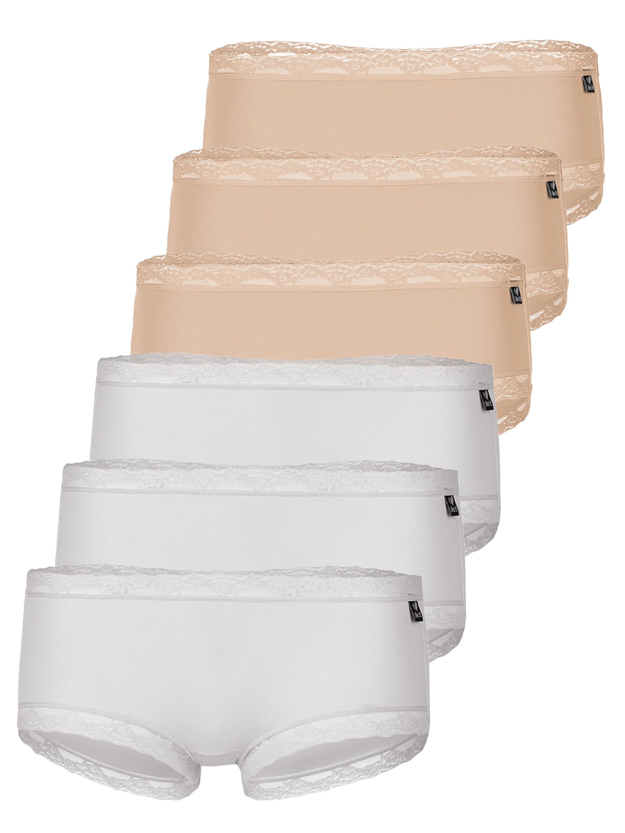 like it! Boyshorts 'Olivia' in White: front