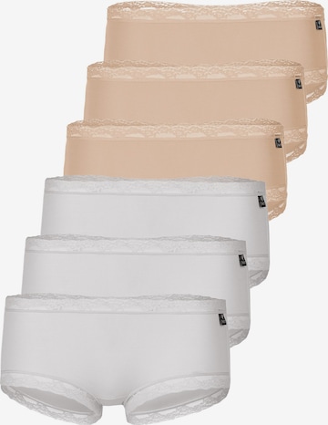 like it! Boyshorts 'Olivia' in White: front
