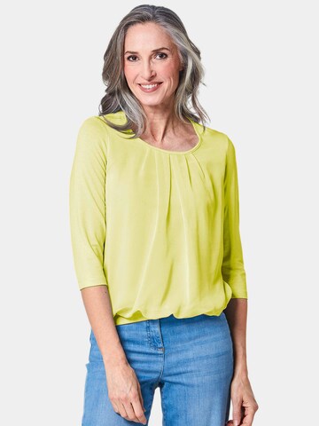 Goldner Blouse in Groen: voorkant