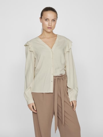 VILA Blouse in Beige: front