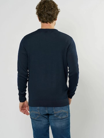 MCS Pullover ' Matt ' in Blau