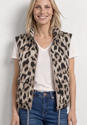 STREET ONE Weste in Beige: Vorderseite