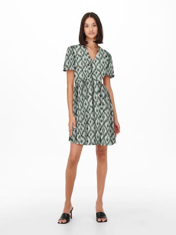 JDY Shirt Dress 'STARR' in Green