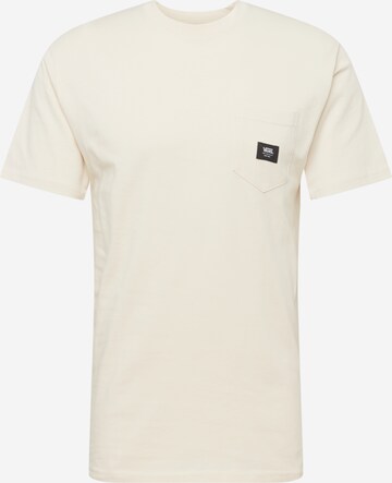 T-Shirt VANS en blanc : devant