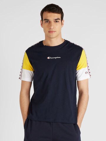 Champion Authentic Athletic Apparel T-shirt i blå: framsida