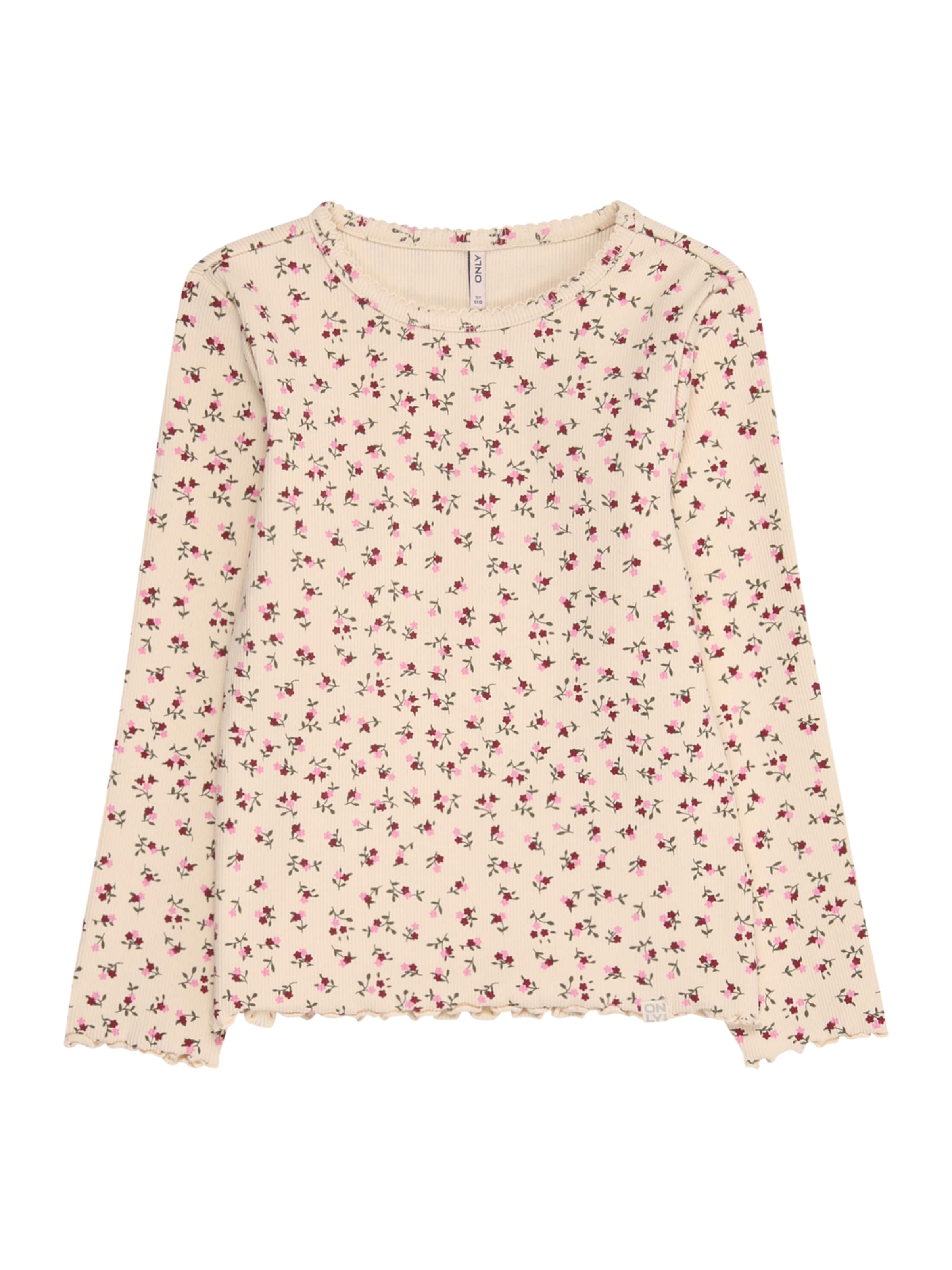 Only Mini Μπλουζάκι 'KMGTRINNY' σε γκρι: μπροστά