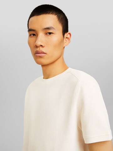 T-Shirt Bershka en blanc