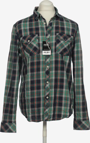 Iriedaily Button Up Shirt in L in Green: front