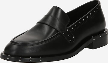 BRONX Classic Flats 'Next Wagon' in Black: front