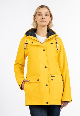 Schmuddelwedda Between-season jacket in Yellow: front