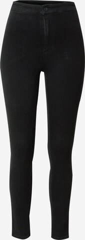 Skinny Jeans 'SANNI' di PIECES in nero: frontale