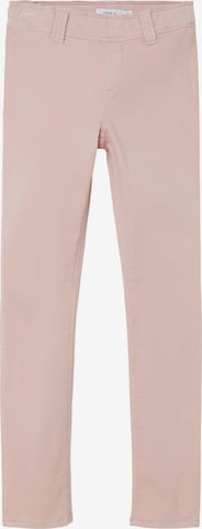 Skinny Leggings 'Polly' NAME IT en rose : devant