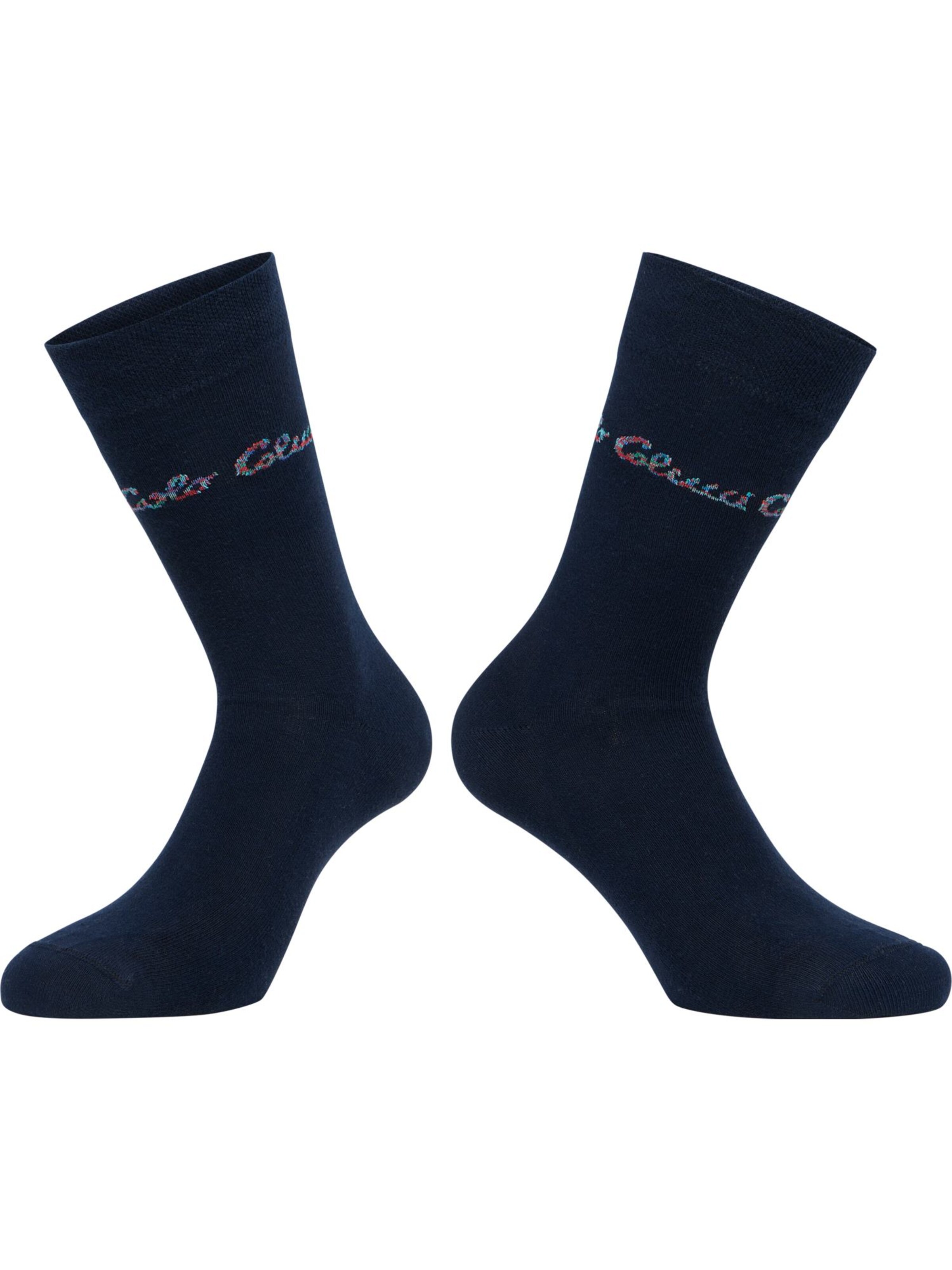 Chaussettes Carlo Colucci en bleu