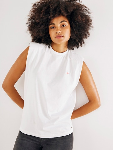 MEXX Top in White: front